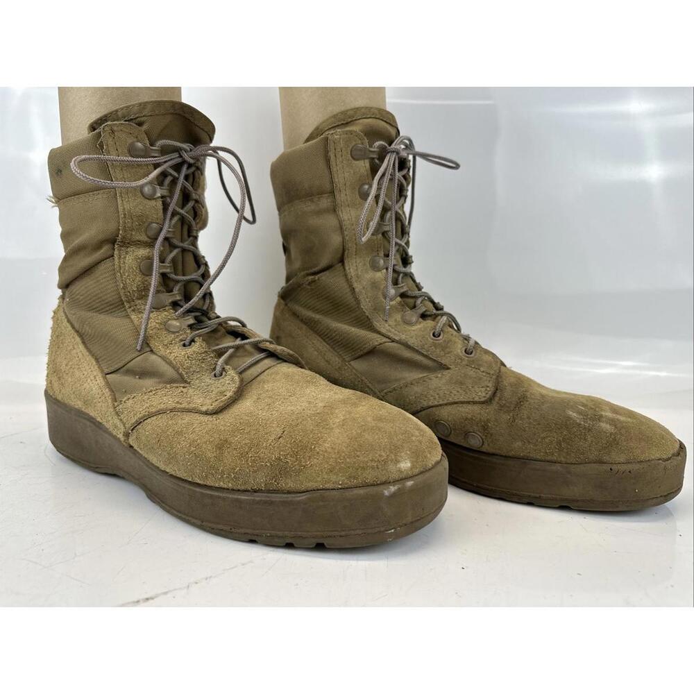 US Military Coyote Hot Weather 798 Combat Boots SPM1C1-13-D-1017 Vibram 11.5 reg